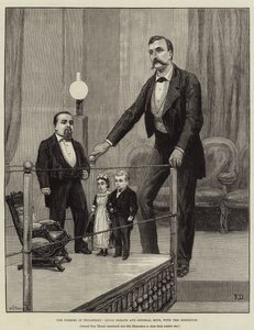 Les Pygmées à Piccadilly, Lucia Zarate et General Mite, avec l